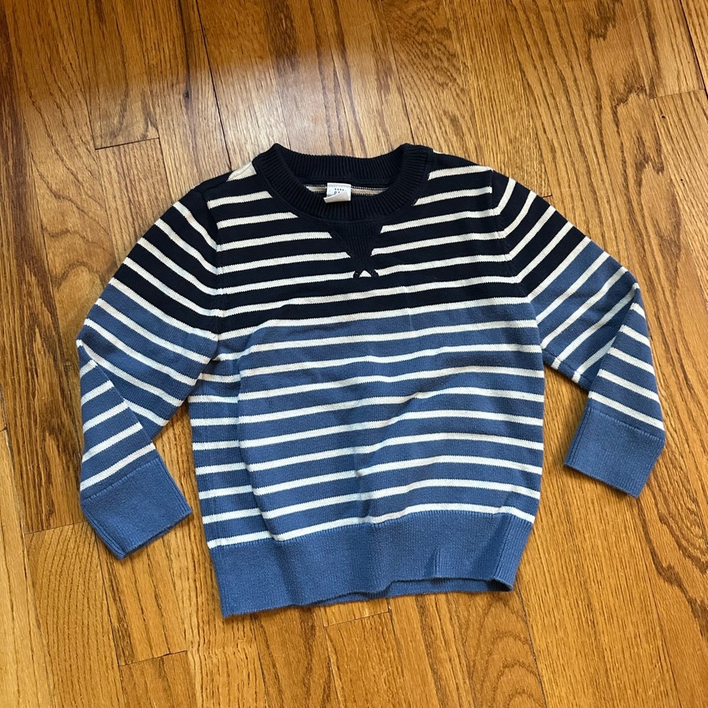 Gap Blue Striped Sweater